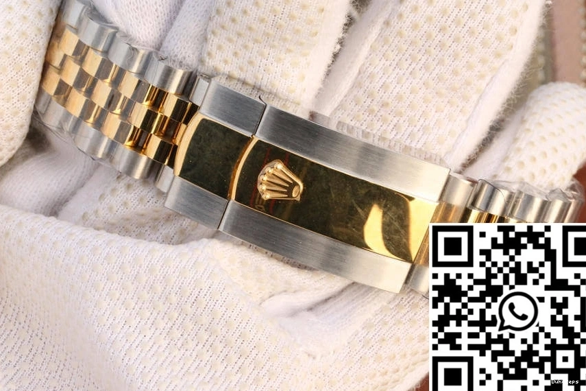 Yellow Gold Datejust White EW Factory Rolex Dial M126333-0018 0122